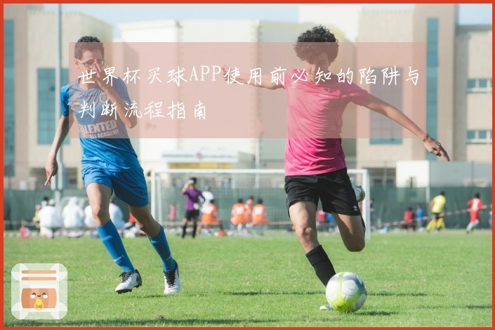 世界杯买球APP使用前必知的陷阱与判断流程指南