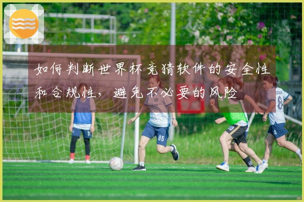 如何判断世界杯竞猜软件的安全性和合规性，避免不必要的风险