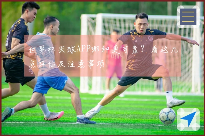 世界杯买球APP哪种更可靠？看这几点评估及注意事项